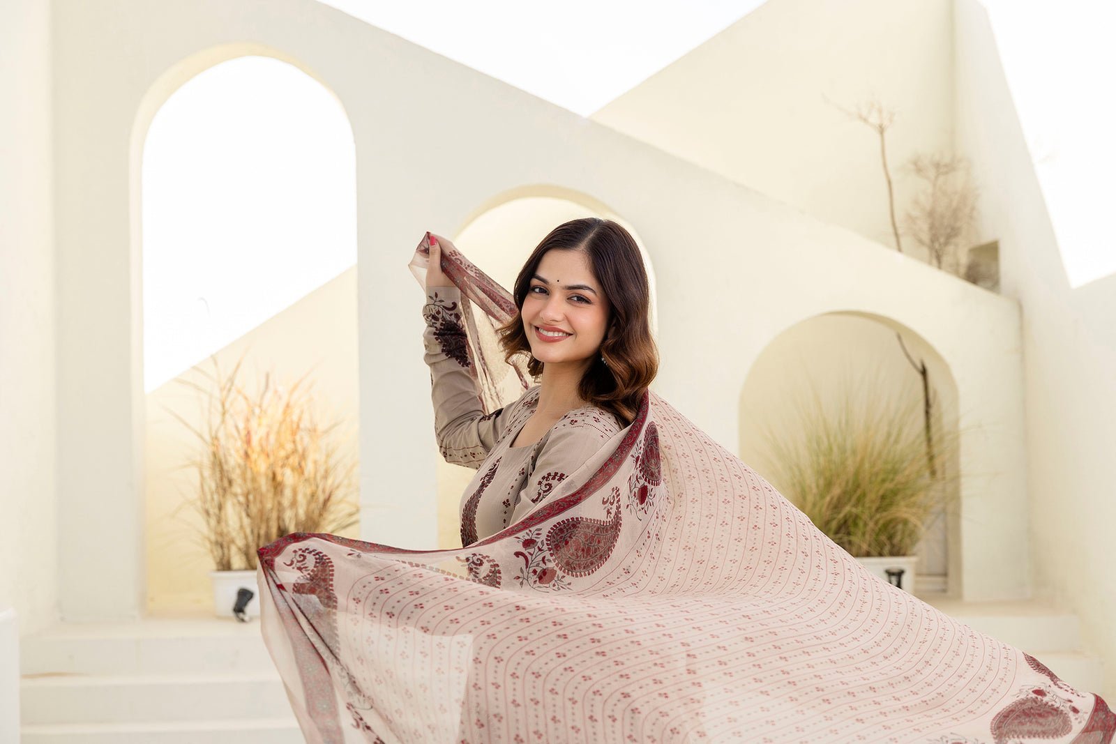 2026/02/64151.jpg Biscuit Gown - Image 1