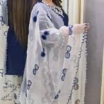 Lucknow Embroidery Three piece💫